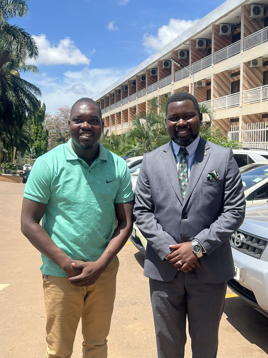 Today I met with comrade @Jacobeyeru , chair of the @NYCofUganda where I briefed him of our progress in the upcoming elections in Kilak North!