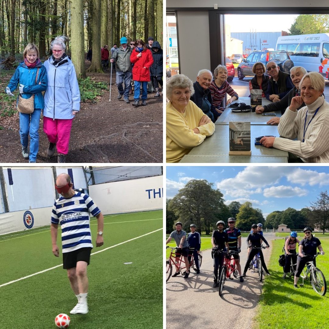 Are you, or someone you know living with a sight loss condition such as glaucoma, macular degeneration, cataracts, retinitis pigmentosa or diabetic retinopathy?

We are Berkshire Vision, the local sight loss charity for anyone who is #blind or #VisuallyImpaired in Berkshire.

🧵