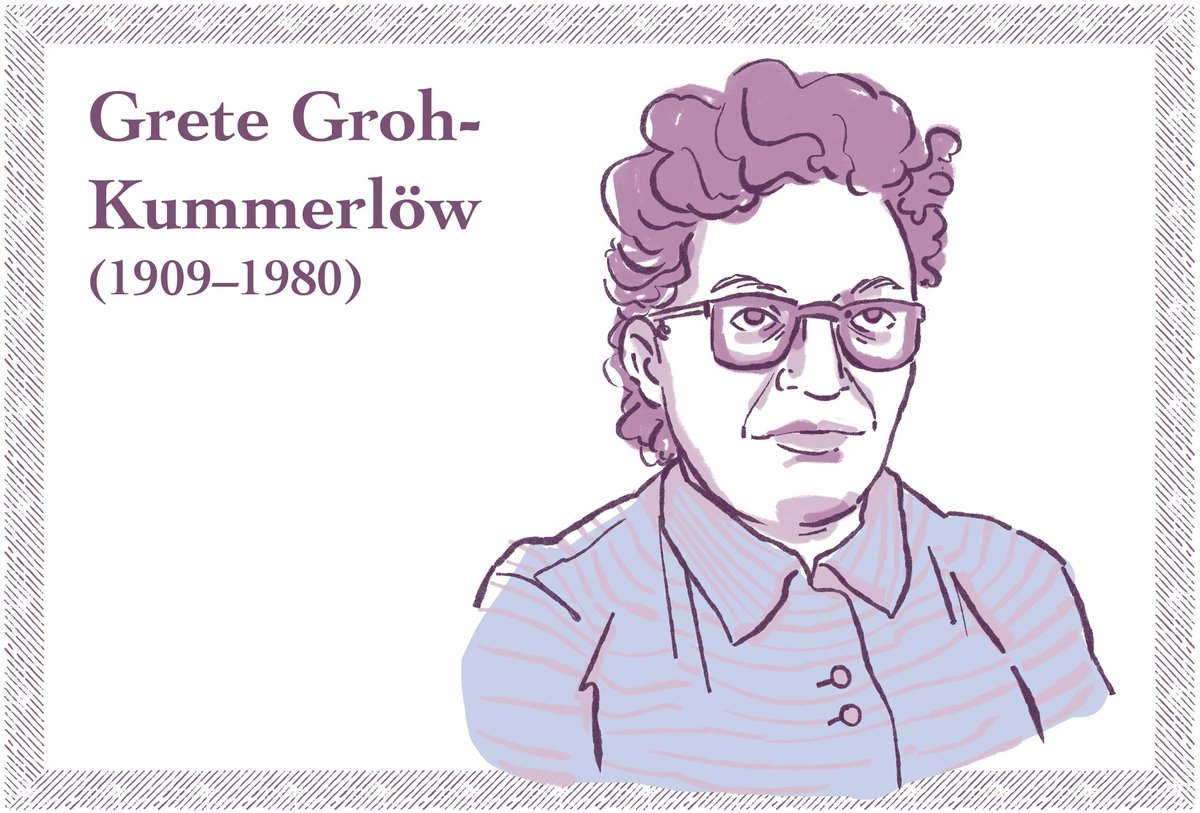 🧵 Grete Groh-Kummerlöw (1909–1980) // Born into a working-class family, Grete was a textile workers’ union activist and member of the Communist Party (KPD). She won a seat for her party in the regional parliament of Saxony in 1930 at age 21, making her the youngest member of