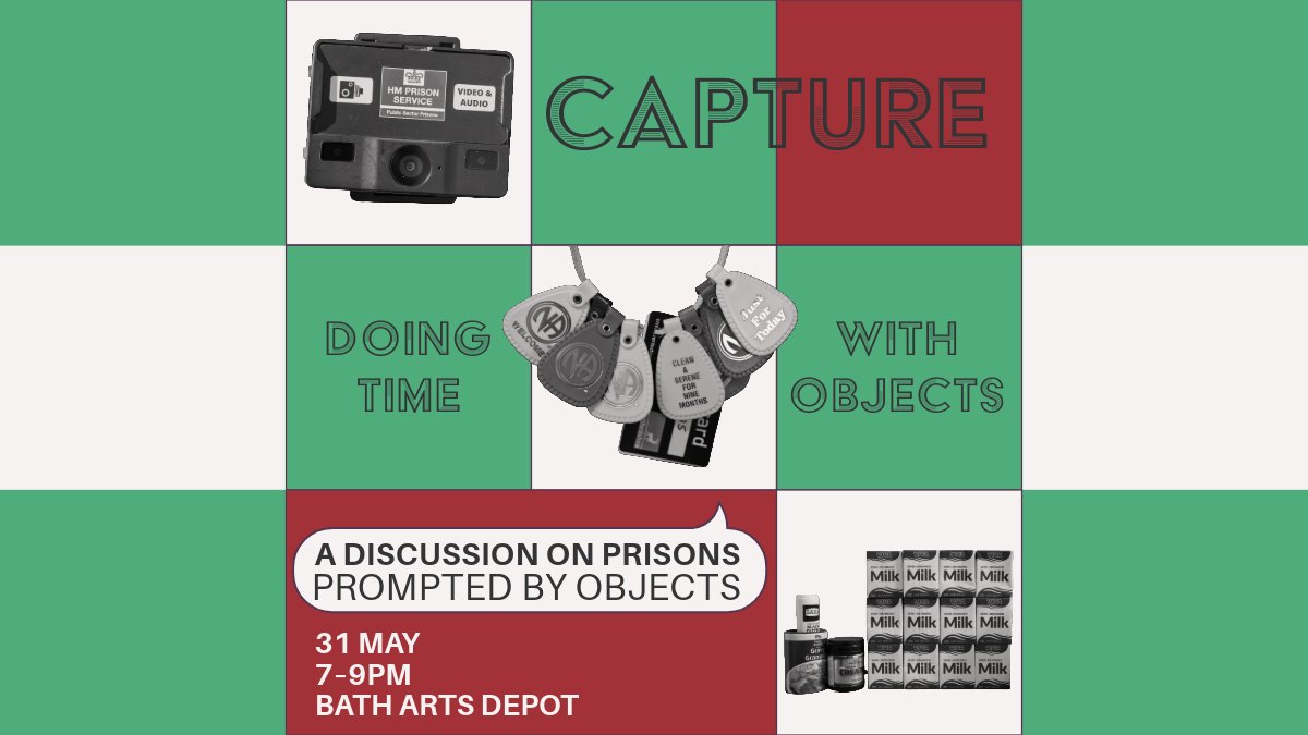 Join @Dee0871, @cambridgecrim and Rod Morgan as they explore their experiences of prisons, prompted by objects, and discuss what's changed and priorities for future reform. Sign up ⤵️ eventbrite.co.uk/e/capture-doin…