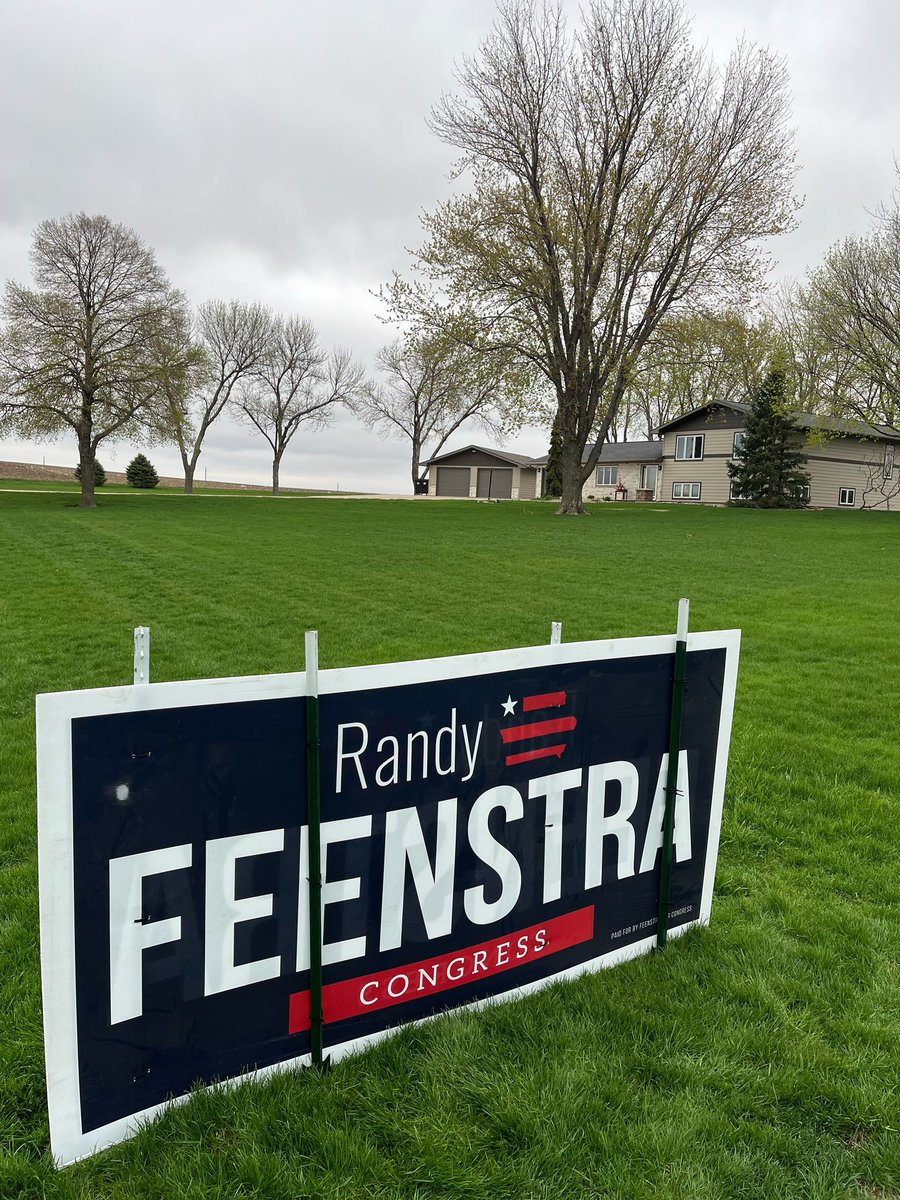 I appreciate the strong support for my campaign in Sioux County! I was born and raised in Hull — the same place where I married my wife of 30 years, Lynette, and we eventually raised our four kids, too. I’ll continue fighting for Iowa because Iowa has always been home for me.