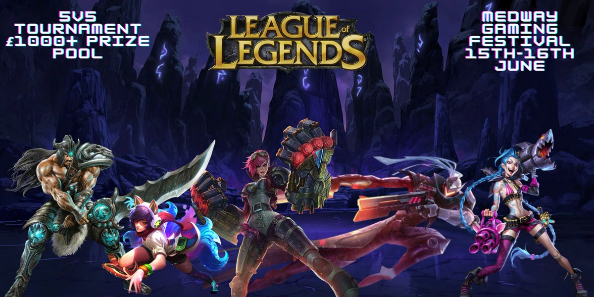 🎮Calling all League of Legends enthusiasts! 🎮
Get hyped for our 5v5 League of Legends throwdown.  With over £1000 in prizes on the line, it's gonna be one epic battle!  Pro or newbie, everyone's welcome
Interested?
forms.gle/Abjumfkfw8kHXS…

Let's make this tournament legendary!