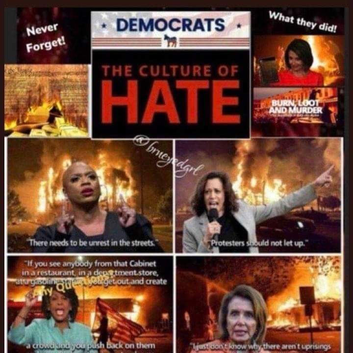 🇺🇸PATRIOTS🇺🇸 #DemocratsCultOfHATE ⭐️⭐️⭐️ @DixieReLoadz @DonOrange80 @LesterGarrison9 @Kqueen80821100 @slink976 @slikBitch0G @pmakze @Lokjaw45 @Abby2Dilly @timfinally @texan0371 @Brow79591Brown @MosesWillis4 @OneToothTeXan @griffdawg191 @Polar_bea1 @Just_Ed609