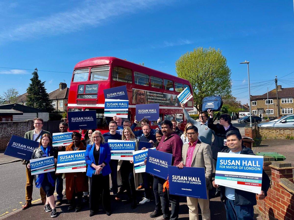 On 2nd May, London Mayoral Election. #Dagenham will vote for @Councillorsuzie to get rid of Labour Mayor and ULEZ expansion. #LondonMayor #ConservativeParty