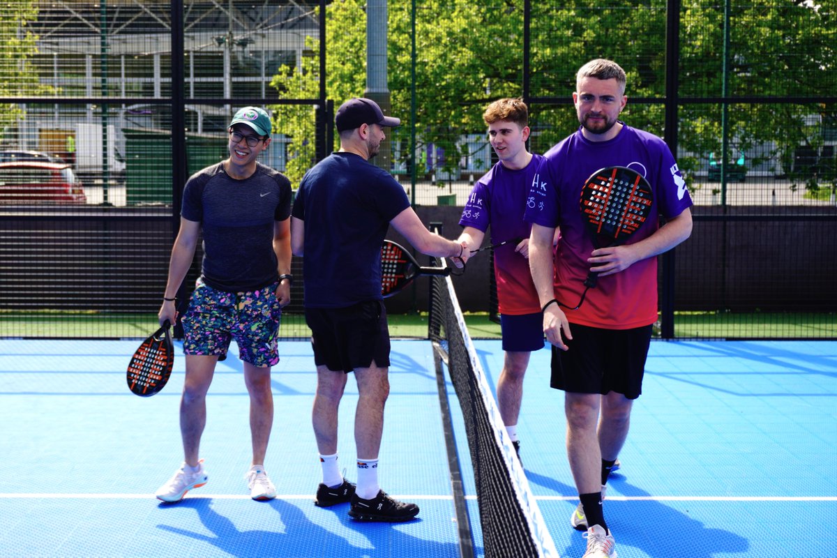 QuartzPS's tweet image. We recently hosted our first Prop Padel tournament at Battersea in aid of Cancer Research UK (CRUK). 

Thank you to everyone who joined, and a big shoutout to our winners who were an absolute blast:

1. Canmoor 🥇
2. Castleforge 🥈
3. Quartz 🥉