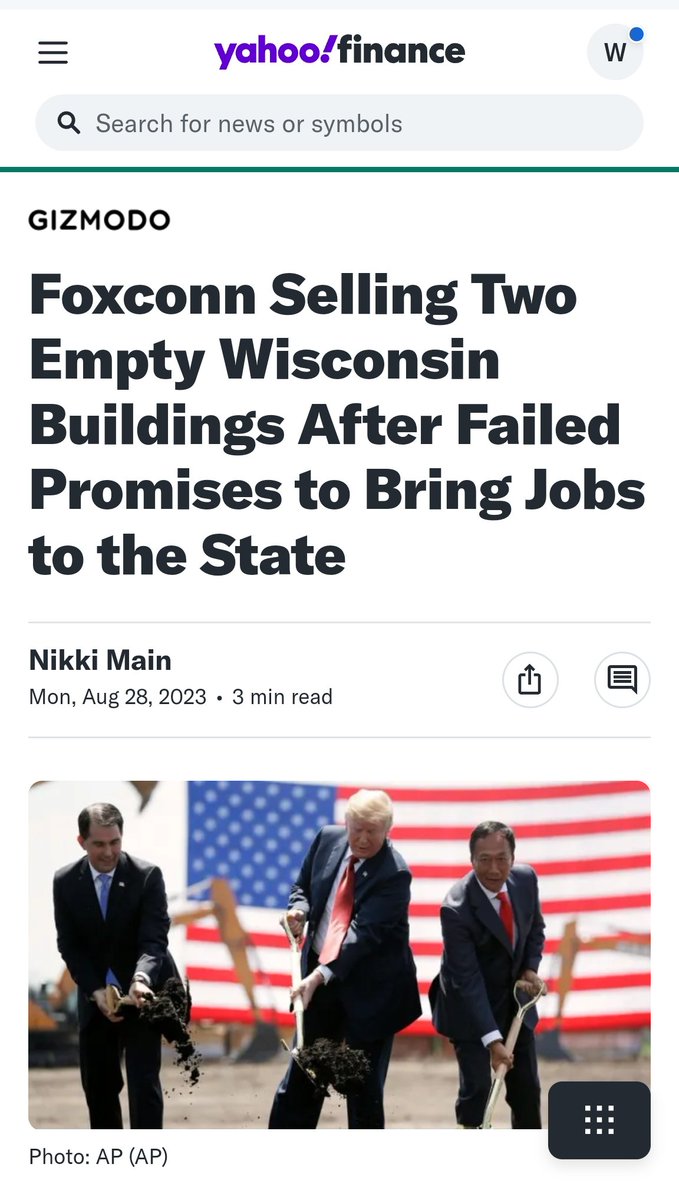 @robert_spalding They moved the Nanning factory to Zhengzhou, so still in China. Foxconn's US factory never happened on the other hand.