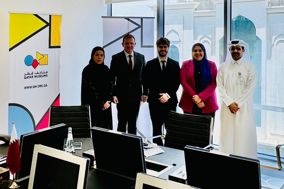 🇶🇦 #DohaCyberCentre team had a fruitful meeting with the @Qatar_Museums to explore potential lines of cooperation on cybercrime prevention initiatives. Non-formal education is key in raising awareness for children and adults. #Multistakeholders. We don’t leave one behind🇺🇳!