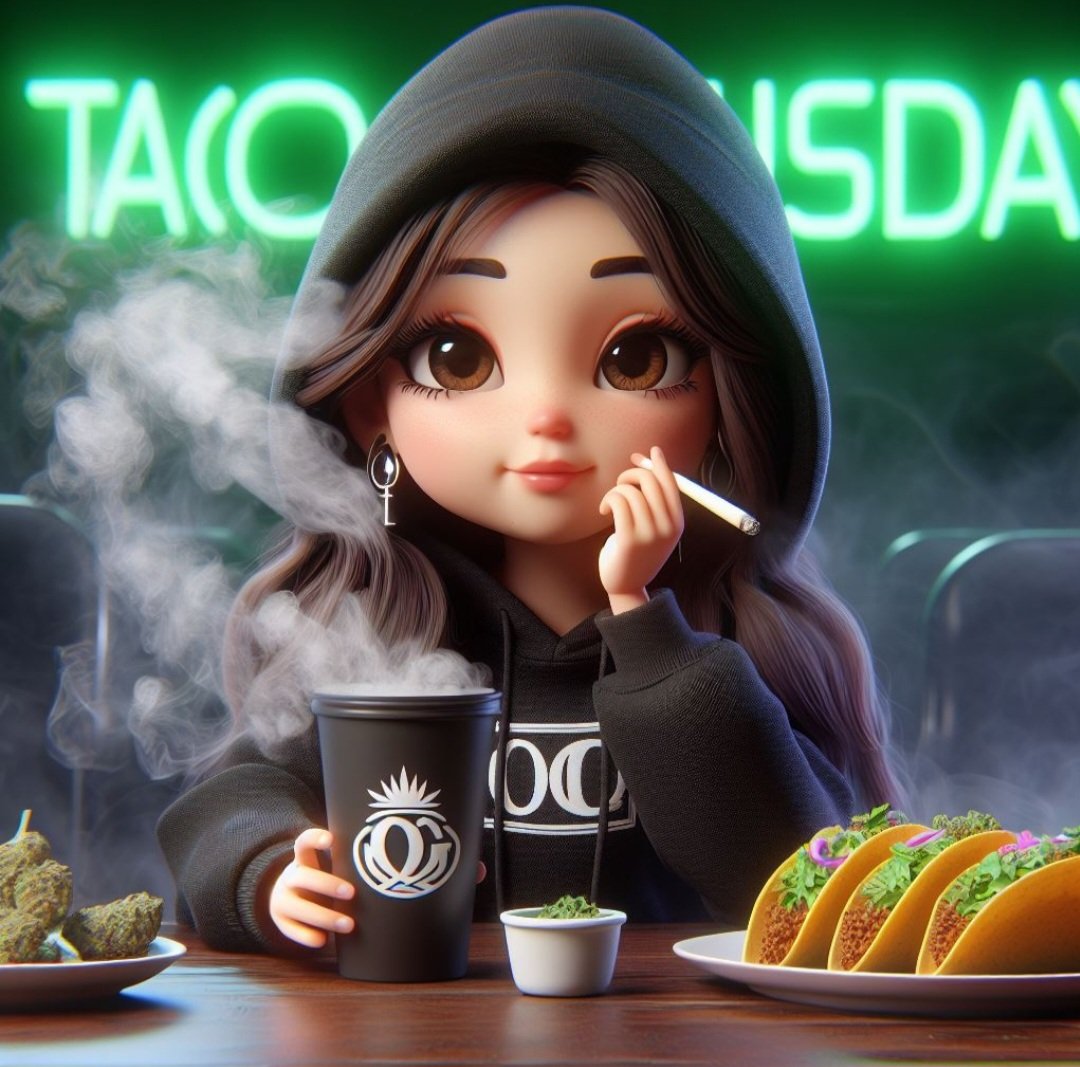 😮‍💨☕️🌮😮‍💨☕️🌮😮‍💨☕️🌮😮‍💨☕️🌮😮‍💨☕️🌮

GM🌮😮‍💨✨️Taco Tueaday✨️😮‍💨🌮GM

Happy Taco Tuesday #StonerFam, OGz, Bizzy Beez, SK8PES, and all of web3! 

Just got done rolling up some fire 🥶⛽️ @PetalPotHeadz ICICLES to to start my morning righhhtttt!! IYKYK 😤😤

Remember to be kind to one…