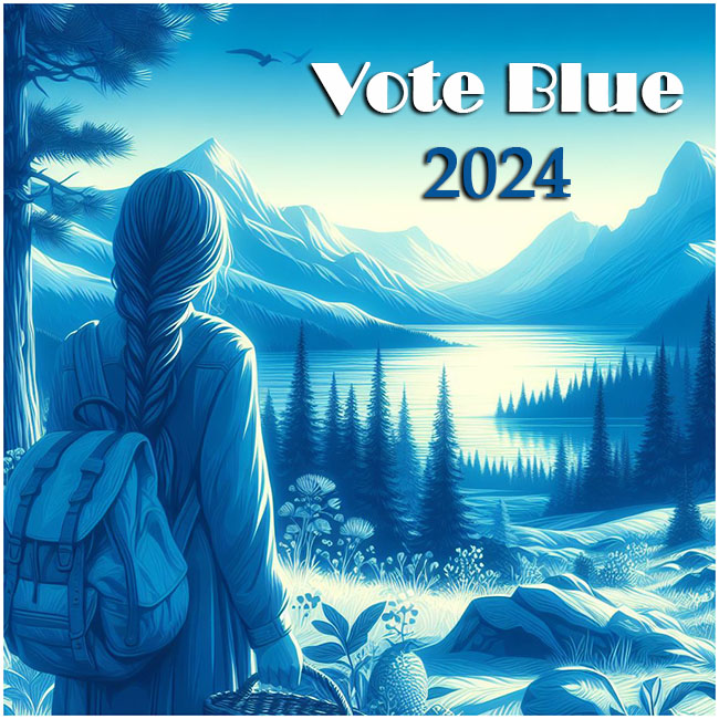 I’m Voting Blue for the wonderful women in my life. Women's rights are at stake. If you honestly cherish the women in your life, vote blue also. #WomensRights
