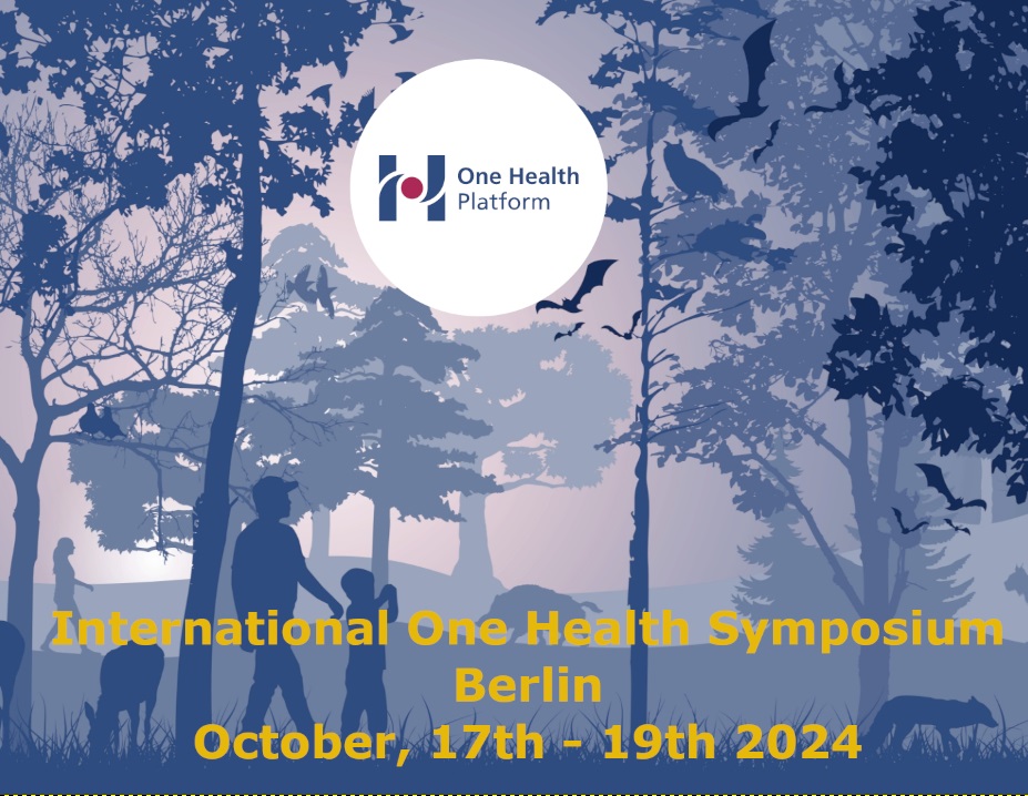 Join our sucessor meeting (and Platform) at the 'International One Health Symposium' (Berlin) 

Registration: bit.ly/3w55ra9Abstract Submission: bit.ly/3wgUiDe
More information: bit.ly/3wd3XdW

#OneHealth #OneHealthPlatform