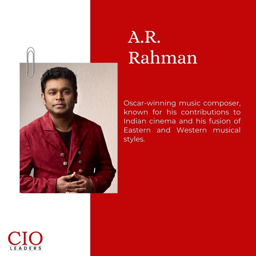 A.R. Rahman, the Oscar-winning music composer, is celebrated for his groundbreaking contributions to Indian cinema and his pioneering fusion of Eastern and Western musical styles. 🎶🌟

#ARRahman #IndianCinema #MusicComposer #FusionMusic #OscarWinner