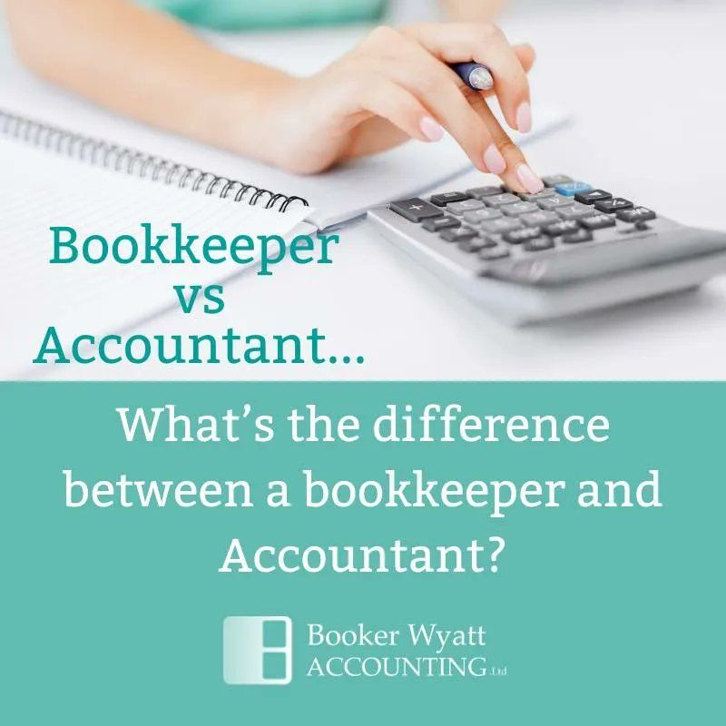 The difference between a bookkeeper and accountant A #BBunker Blog by BookerWyatt buff.ly/3IQes74