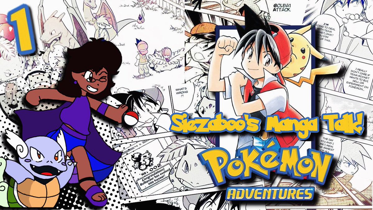 Siezaboo's tweet photo. Siezaboo’s Manga Talk! Pokemon For Adults? Taking a Look at the Pokemon ... https://t.co/06dKVTzBqh 

#pokemon #pokemonmanga #manga https://t.co/oQn0i5V5PF