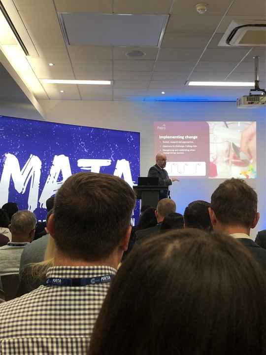 Really interesting to hear from Steve Evans, @CEOPolaris, learning about driving high standards and growth. @MatAssociation Growth Conference 2024 👏👏