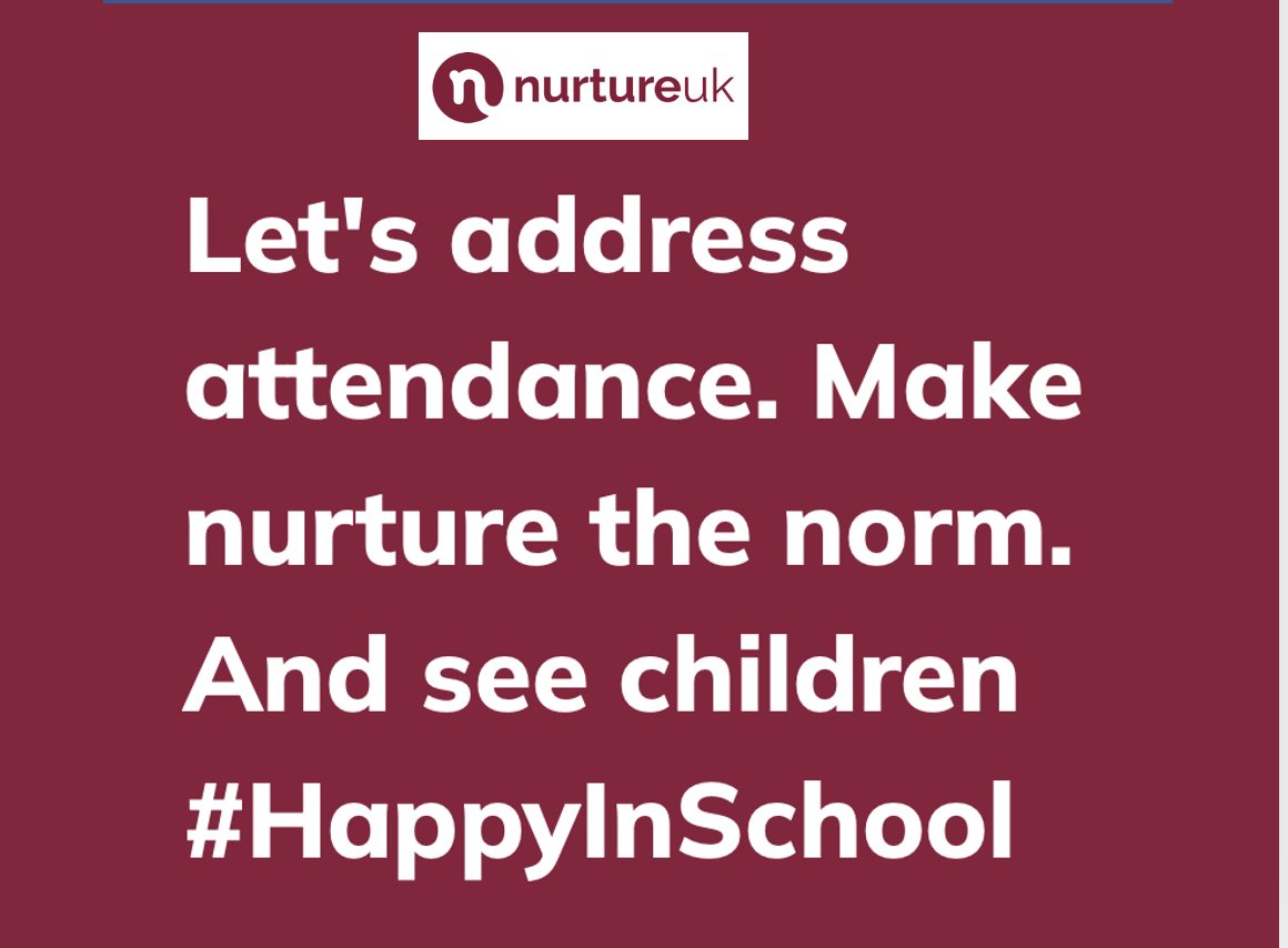 I'm looking forward this aftn to working (online) with t charity Nurture UK @nurtureuktweets. Their 3 goals in working with schools are: 1) Help all childrn's educ to include nurture. 2) Use Boxall profile to identify needs. 3) Push govt to adopt nurture. nurtureuk.org/our-charity