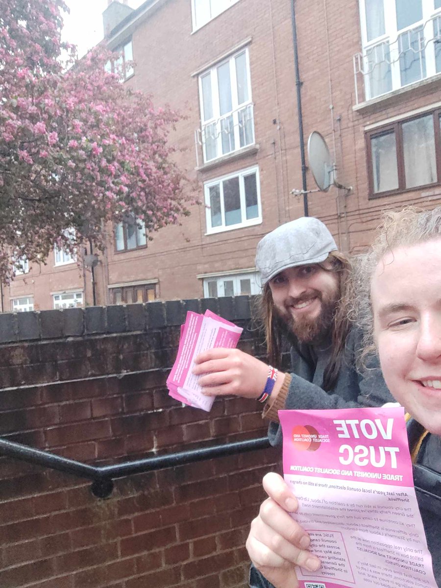 We're having one last big push to get @TUSCSheffield out there before Thursday!! Can you join us leafletting tonight?! DM to get involved, and if not will see you at the public meeting on Wednesday (CURC, S1 2JB @ 7PM) ✊ #VoteTUSC #TUSCsheffield