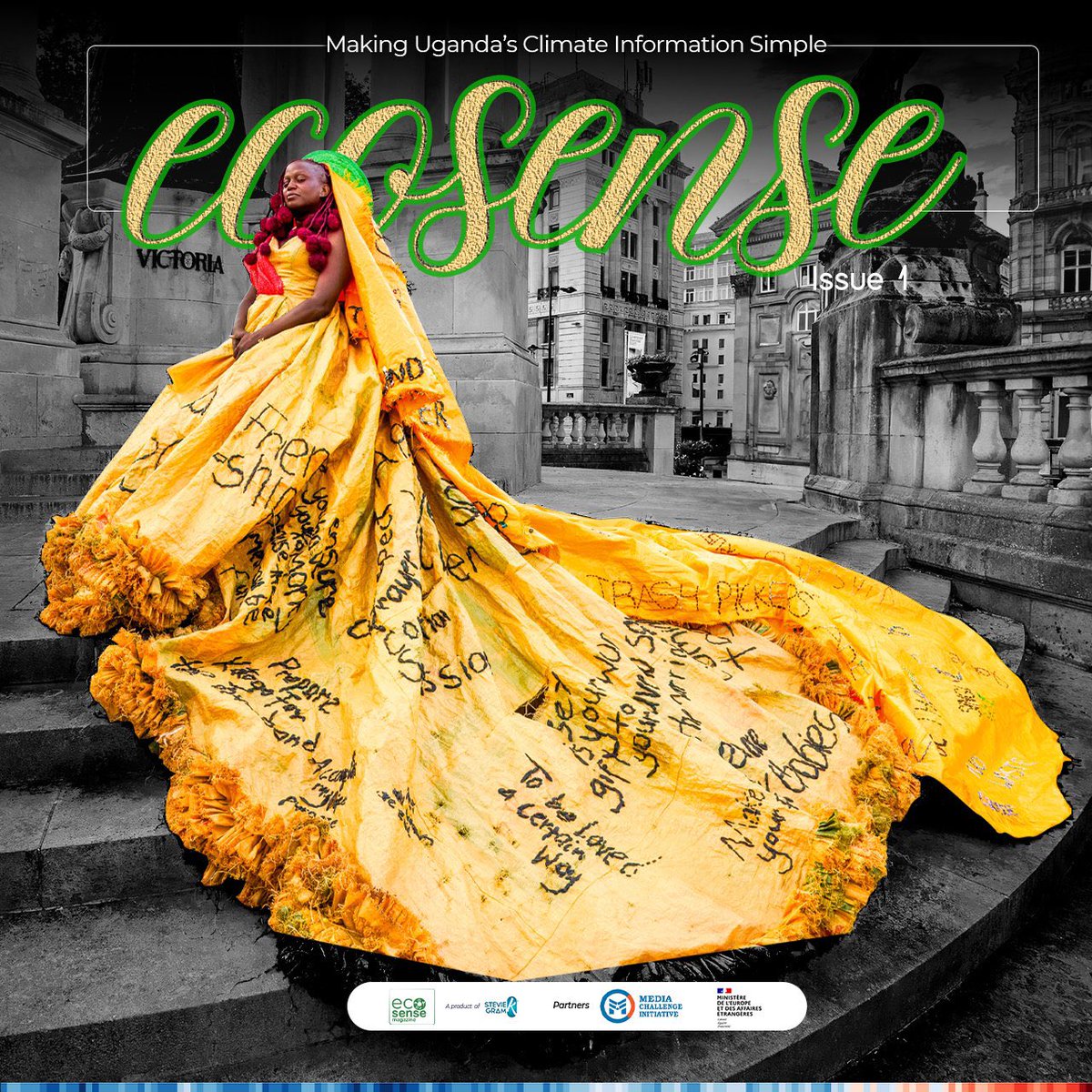 THE FIRST ISSUE of #ECOSenseMagazine Available : May 7th. 2024 In partnership with @FrenchEmbassyUg