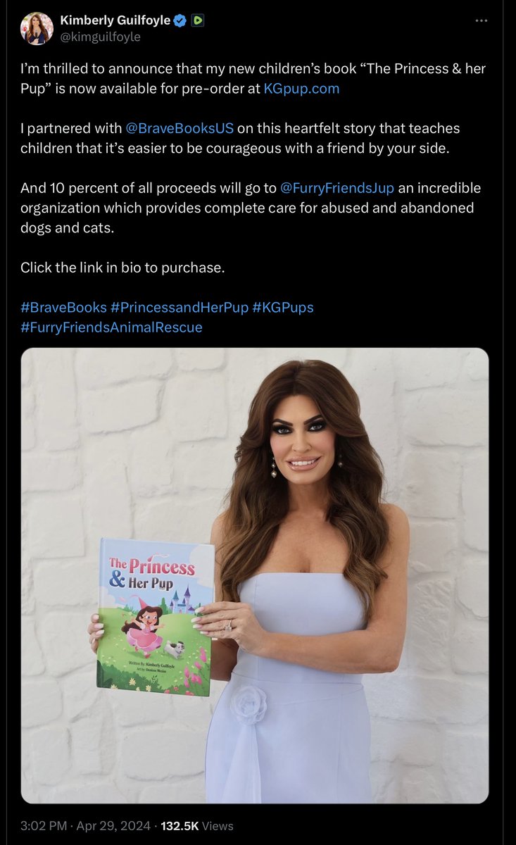 I literally thought this was paradox yesterday! No, it’s true #MAGA the party of #PuppyKillers is releasing a children’s book about a princess and her pup?!?!?

WHAT THE ACTUAL FUCK!!!!!!!!!!!!!!!!!!!!!!!!!!!!!!!!!!!!!!!!

#MAGAPuppyKillers