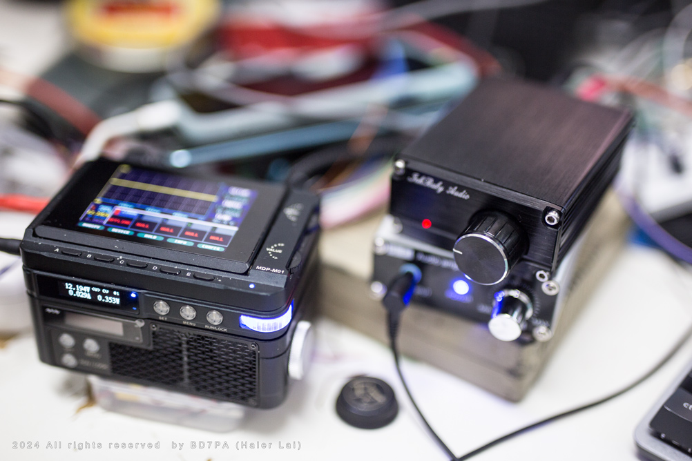 bd7pa's tweet image. When I used Class D for the first time, the static signal level was on the high side and the signal jitter was severe. The sound quality is average, the sound amplification efficiency is high, and the power requirements are also high.（ I used battery )   #ClassD #amplifier