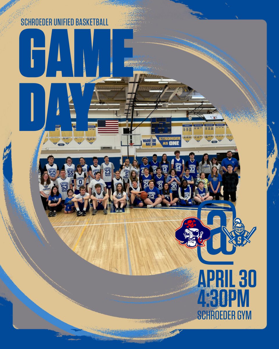 Our @WebsterUnified crew is in action today…. Blue hosts Fairport 1 at 4:30pm Gold travels to Fairport 2 at 5:00pm Let’s Go!⚔️