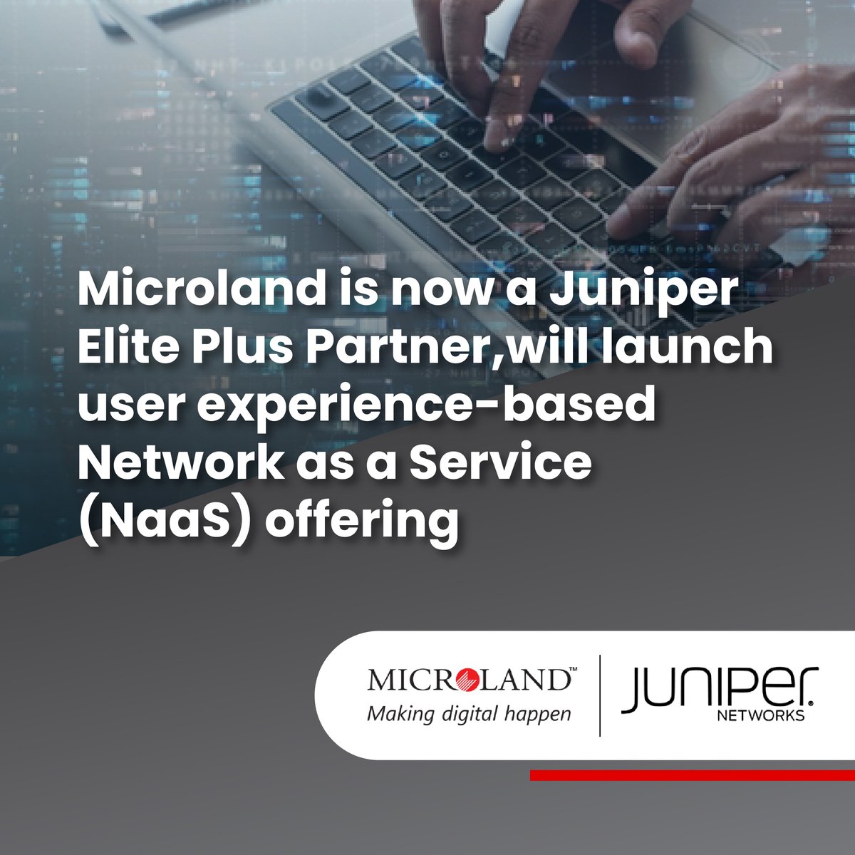 Microland announces its Global Elite Plus status with Juniper Networks to launch a user experience-based NaaS offering. It’s a significant step towards enabling the resilience and efficiency of network infrastructures. Read more. t.ly/Wlocc