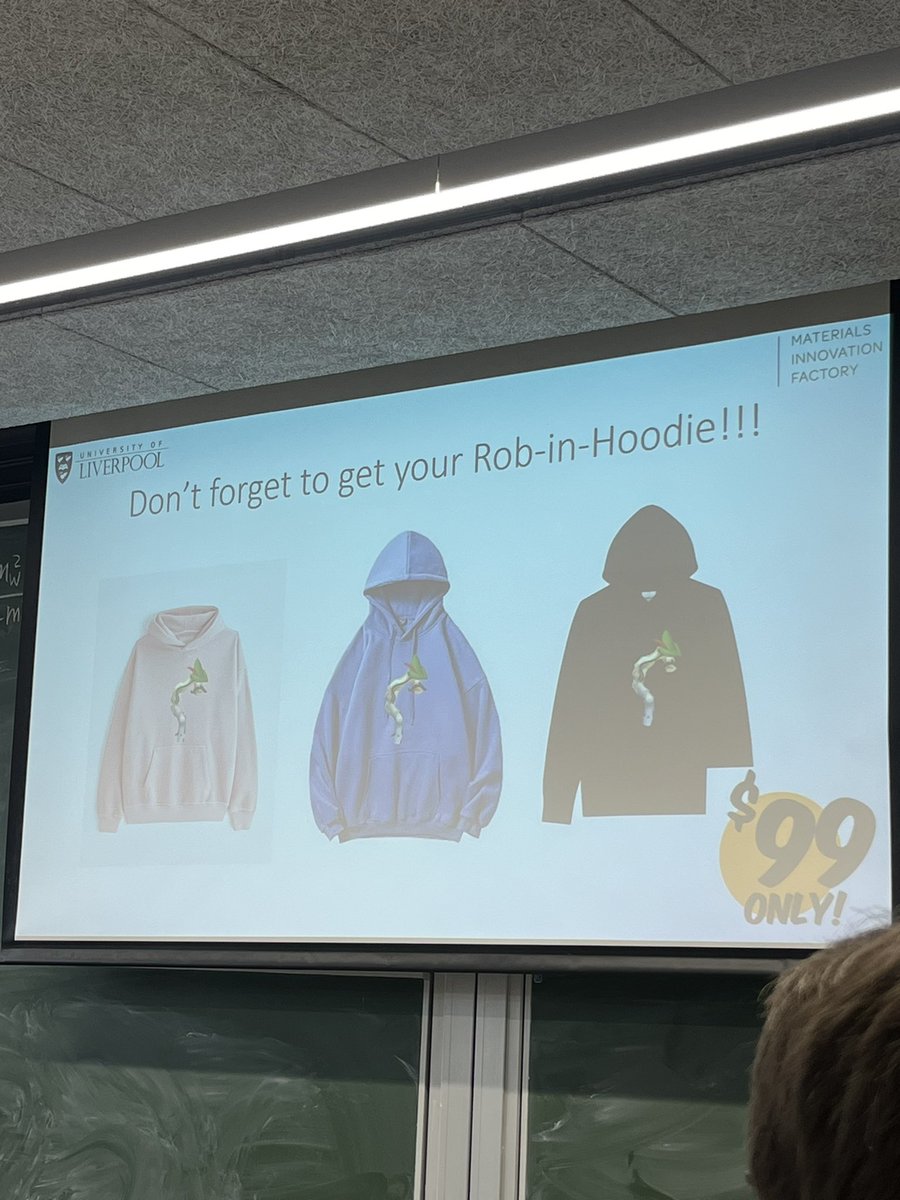 Before joining our research, please don’t forget to get your Rob-in-Hoodie! Always the best choice for your academia 🧐😎