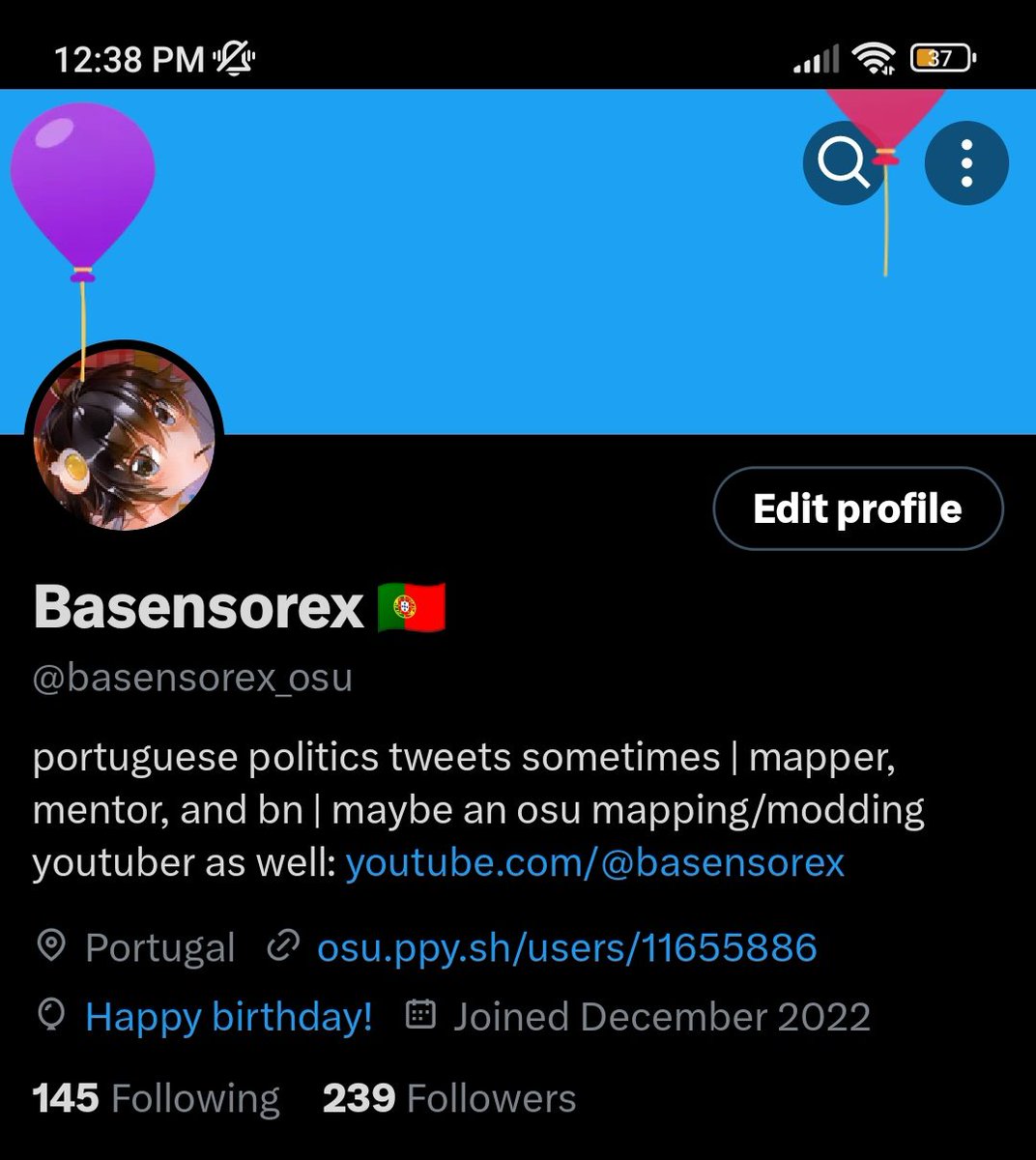 my balloons are bugged but im 19 now hi