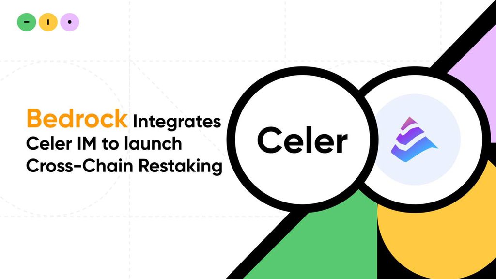 📣 @CelerNetwork is excited to be joining forces with @Bedrock_DeFi to launch cross-chain restaking with the power of Celer IM! 🔗 They'll be starting by supporting restaking and $uniETH bridge across @ethereum and @LineaBuild with plans to expand in the future! 🔽DETAILS: