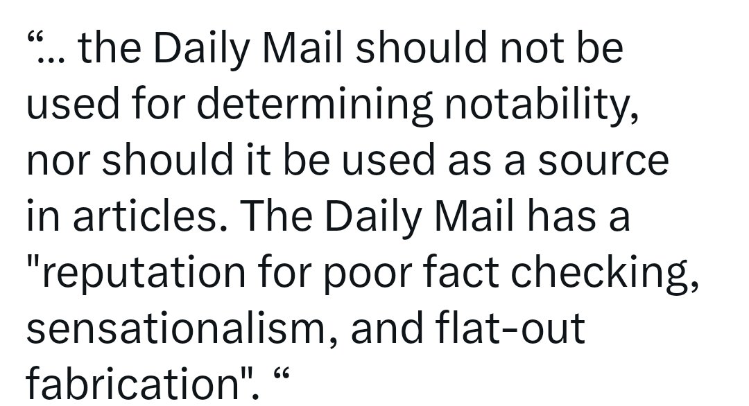 That gobshite Inaya Folarin Iman works for the Daily Mail about which Wikipedia says 👇 That also applies to the bollox she's been allowed to spout on #PoliticsLive today