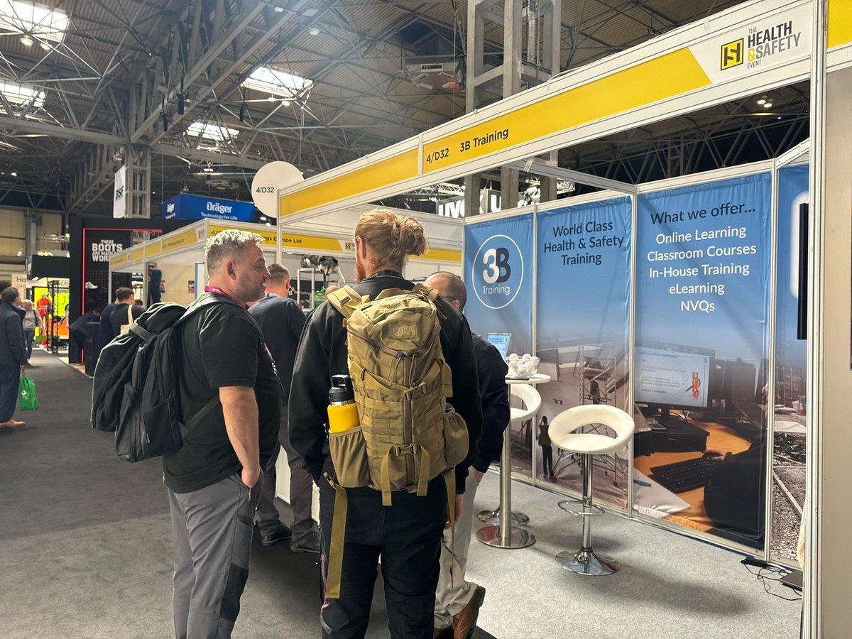 Had a great morning at @HandS_Events at the NEC in Birmingham!

If you haven’t already, come say hello to us on stand D32. 👋🏼

#healthandsafetyevent #nec #birmingham #necbirmingham