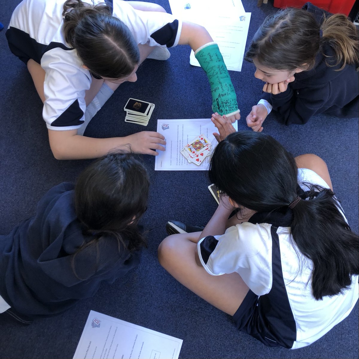 ♣️♥️♠️♦️Year 5 are loving the start of their Instructions and Explanation unit of work in English. ♣️♥️♠️♦️ Noting features of instructions, evaluating the effectiveness of instructions, and identifying how to improve instructions to successfully play card games. @HamiltonTrust