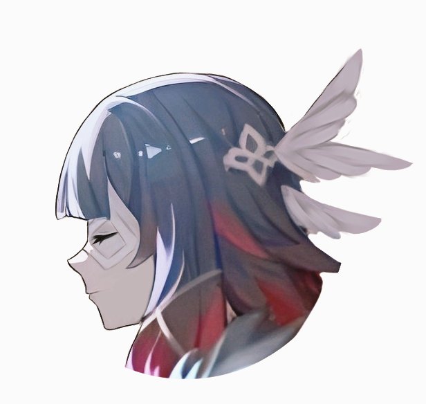 Thinking how close this is to what we'll see as her side profile icon when we get her 

(Its from fatui harbingers hoyofair vid by hamelin_ on YT)
