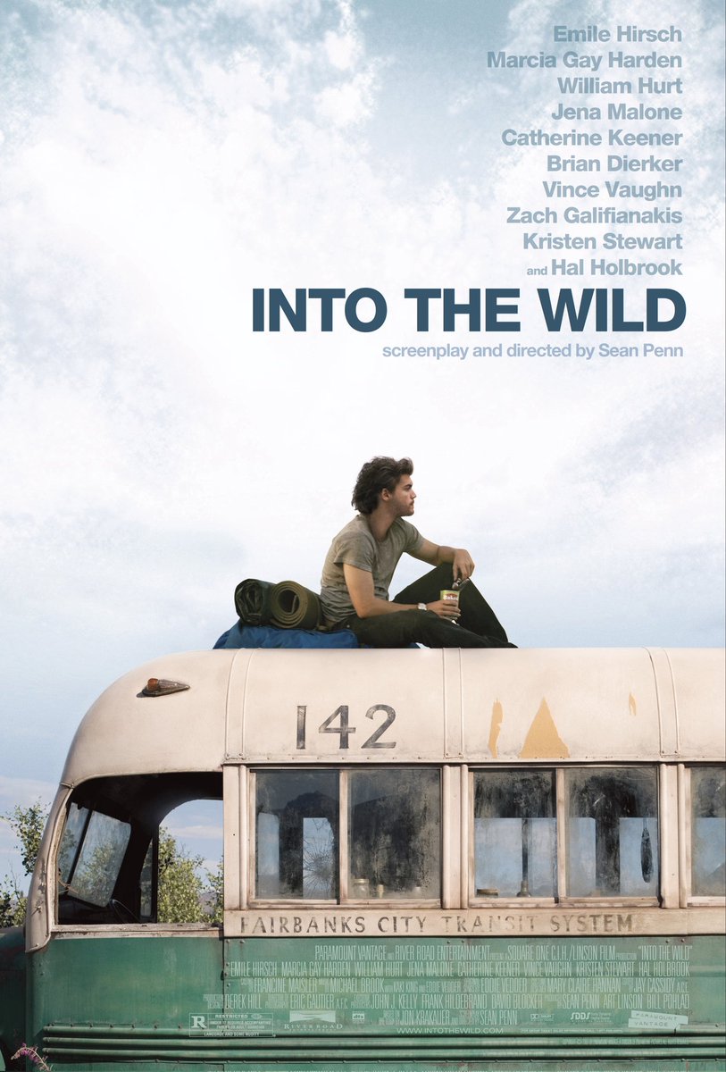 #Bales2024FilmChallenge Day 29 - Freebie #IntoTheWild (2007) I can't recommend this enough. I watch it far too often. Great movie about #ChrisMcCandless directed by #SeanPenn