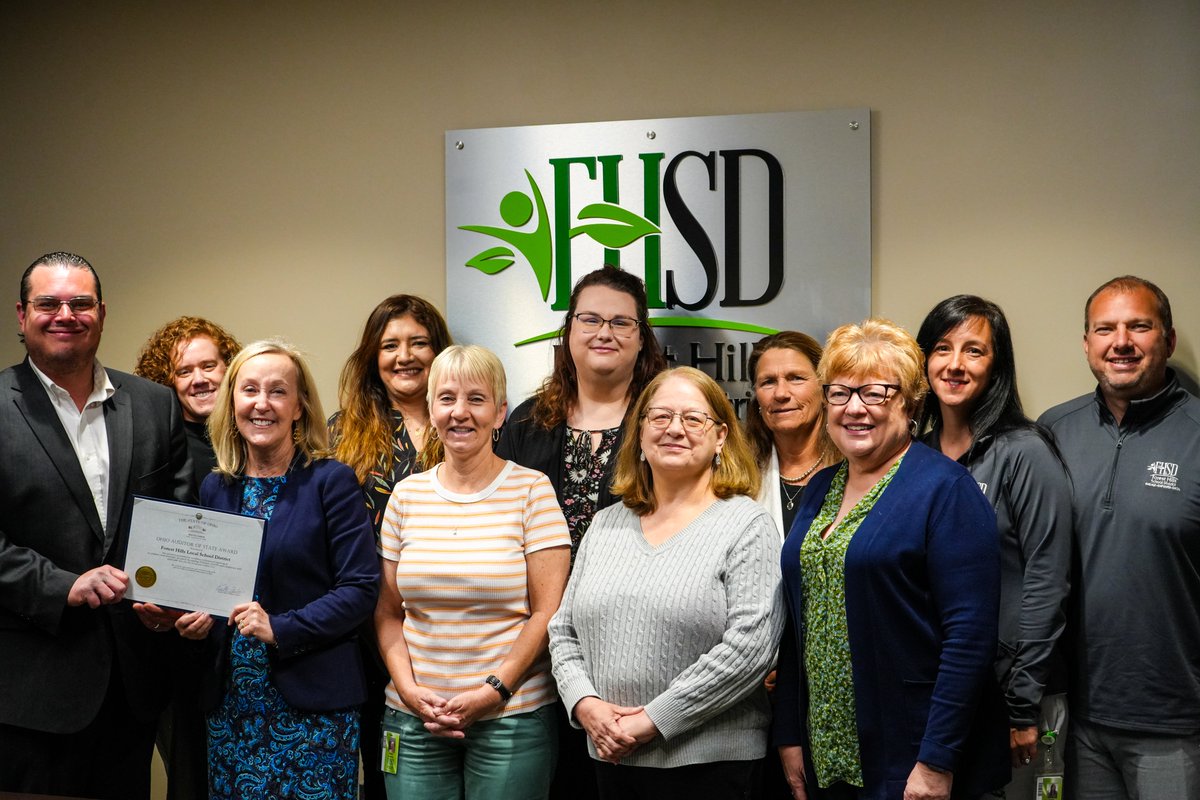 🏆 FHSD has earned the Auditor of State Award for another year! Less than 13% of all entities receive this award, which recognizes local governments and school districts for having “clean” audit reports. Read more: foresthills.edu/district-news/…