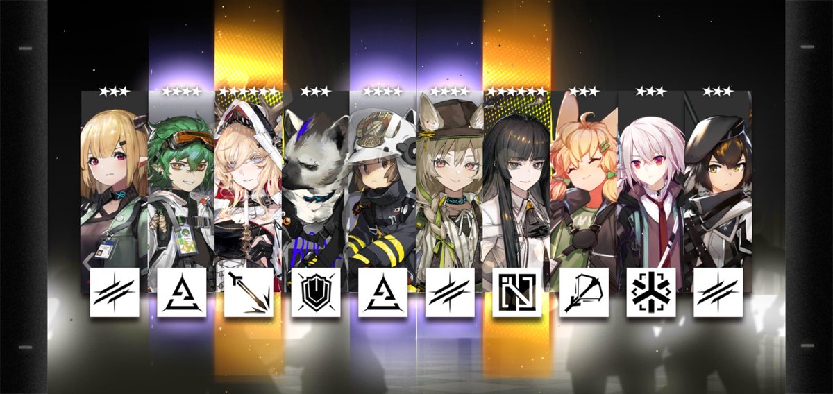 midarenashi's tweet photo. アークナイツのガチャは優しい... https://t.co/YJ8b7YMxyT