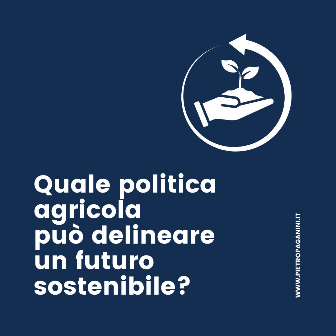 Le pietre su cui fondare una politica agricola #sostenibile si riassumono nella riduzione delle #filiere, nella loro consolidazione e nell’investimento in #innovazione per la produttività e la resilienza.

Rimettere quindi l'#agrifood al centro della politica.