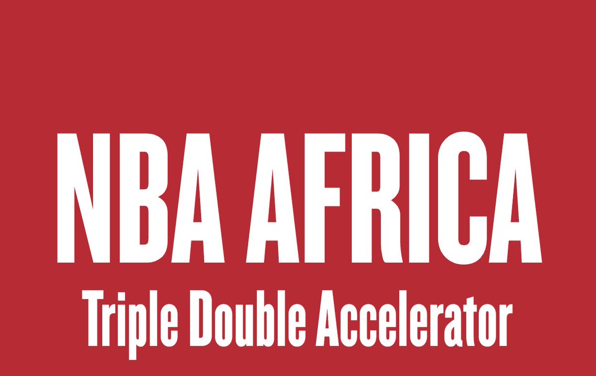 NBA Africa’s Triple Double Accelerator Program 2024 for African Startups. ($140,000 in Cash Prize) @NBA_Africa @alx_africa #NBAAfricaStartup bit.ly/4a3JeqG