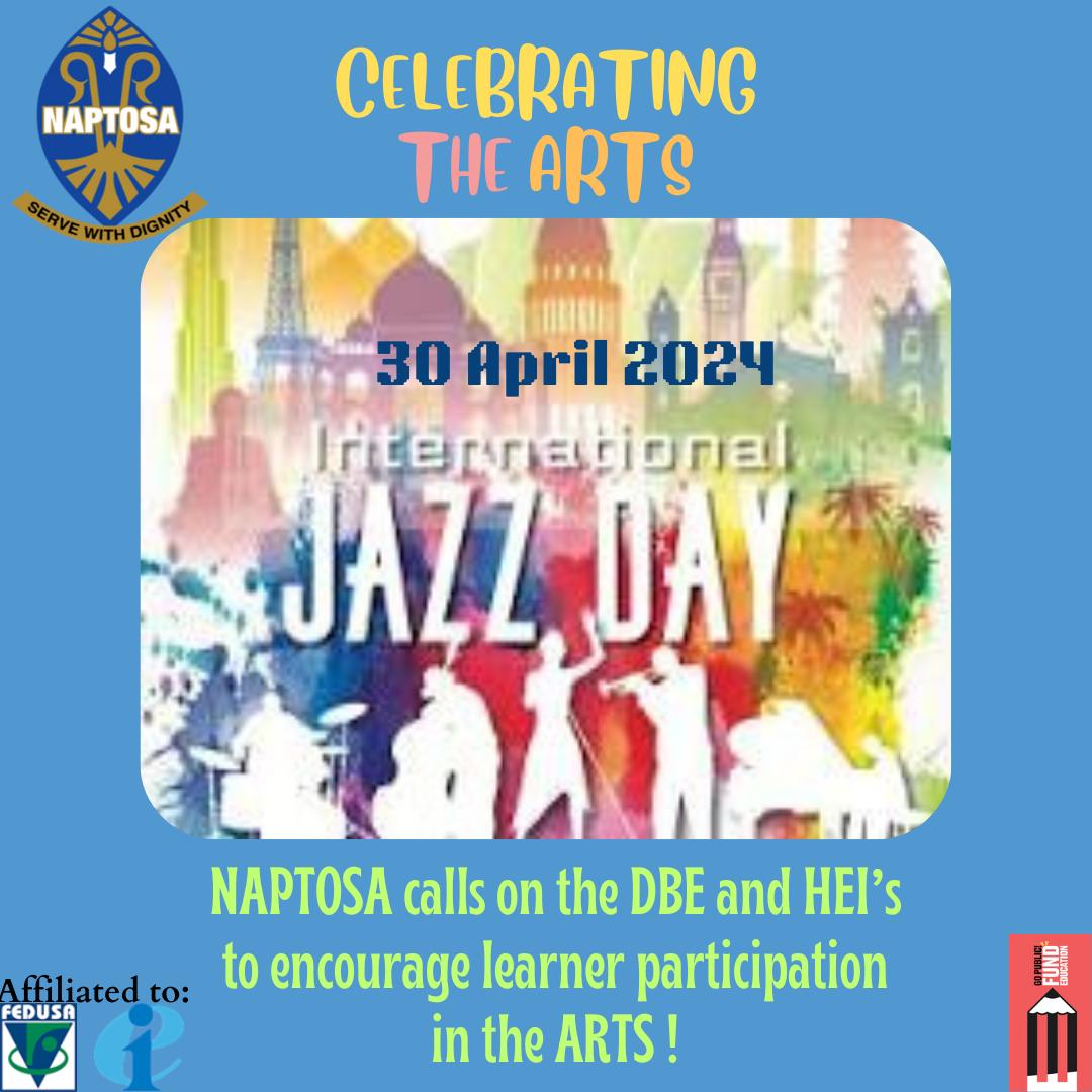 United Nations: 'International Jazz Day is an opportunity to celebrate the power of *Jazz* as a universal language of freedom to promote mutual understanding, tolerance and solidarity' #UnitedNations #JazzDay2024 #NaptosaCares