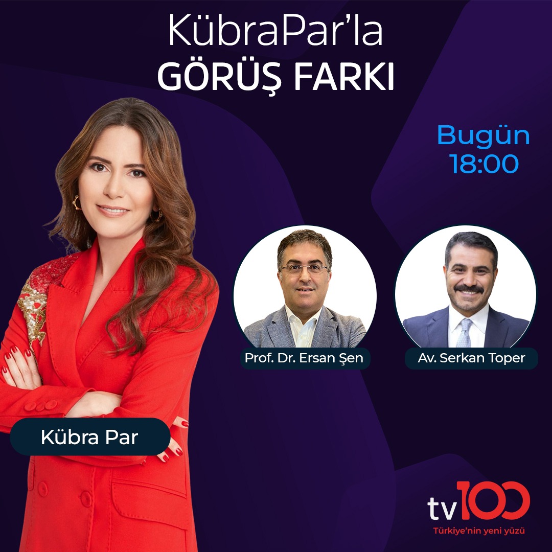 📍CHP'nin Taksim çağrısı halkta karşılık bulur mu? 📍Bahçeli'nin 'İhanet' çıkışı İYİ Parti'nin küskün seçmenine mesaj mı? @kubrapc soruyor; @ProfDrErsanSen @avserkantoper yanıtlıyor. #GörüşFarkı bugün 18.00’de tv100'de!