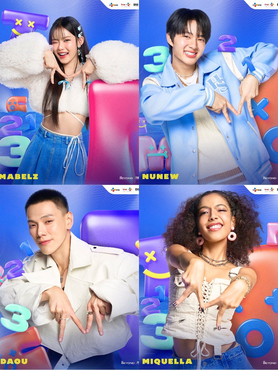 𝐓𝐡𝐚𝐢𝐥𝐚𝐧𝐝 𝐌𝐮𝐬𝐢𝐜 𝐂𝐨𝐮𝐧𝐭𝐝𝐨𝐰𝐧 coming soon! Meet the 4 MC for the upcoming thailand music countdown: Mabel, Daou, Miquella, and Nunew. Mcountdown is a South Korean music show program and k-pop chart show broadcast by Mnet. #TMCCountdown #ThailandMusicCountdown