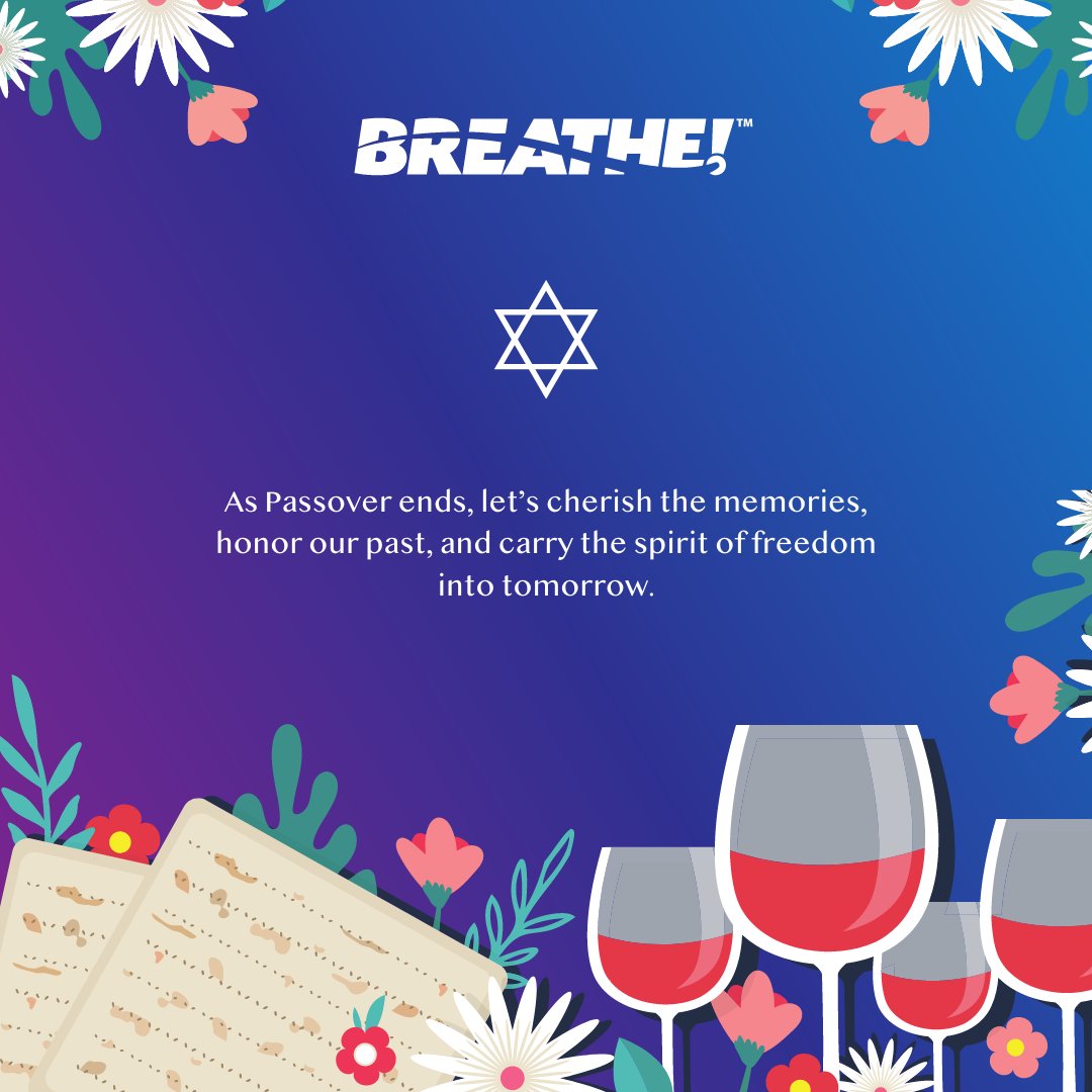 Here’s to new beginnings and meaningful moments ahead! 🕊️

#BREATHEexp #Passover #SpiritOfFreedom #NewBeginnings