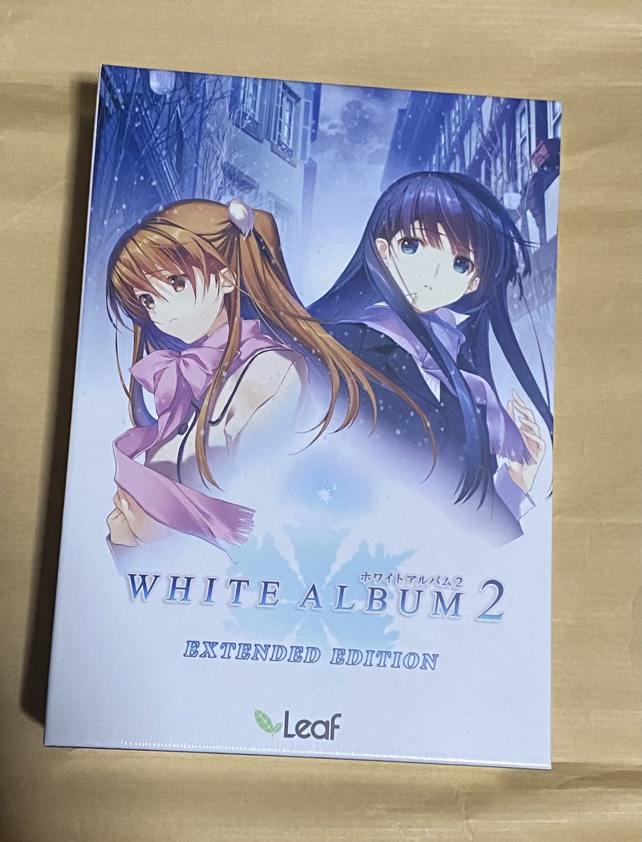 この間のCLANNADカフェでめちゃくちゃオススメされたのでやってみます
#WHITEALBUM2