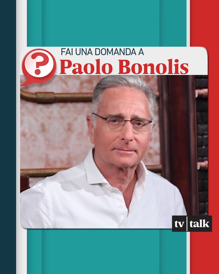 Un grande ospite per parlare del mondo della televisione: Paolo Bonolis sarà a #TvTalk sabato ore 15.00 su Rai3 e in puntata risponderà anche alla domanda dai social: chiedigli quello che vuoi qui nei commenti.