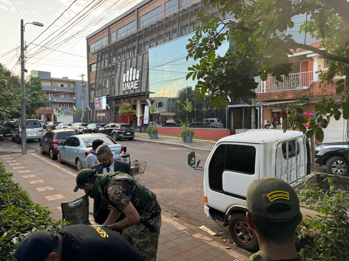 📍El fiscal Enrique Fornerón dispuso la detención del joven e incautación de todas las evidencias mencionadas. #SUMAR #GobiernoDelParaguay