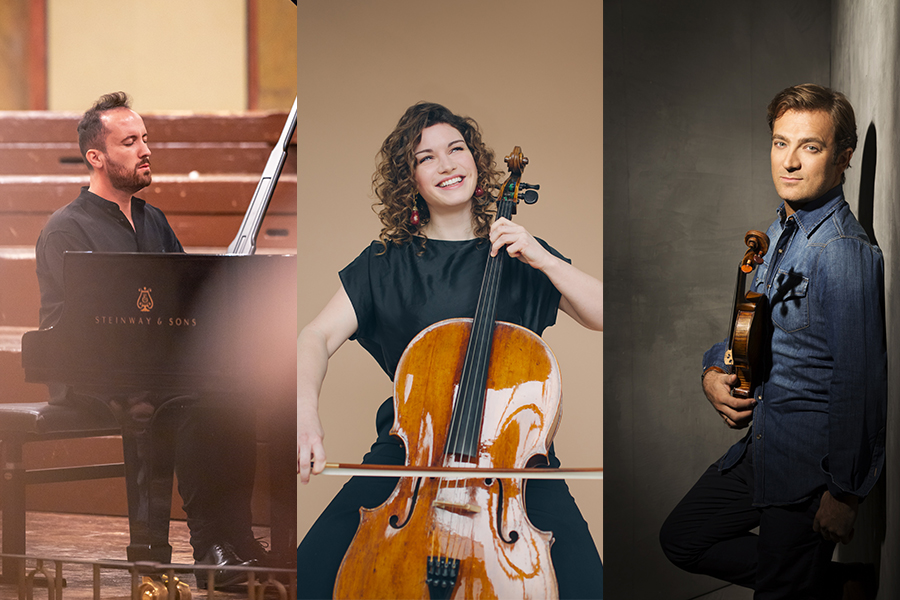 To close the program focus 'Brahms | Levit', the German pianist @igorpianist turns to the chamber musician Brahms on 5 May: He performs the three piano trios with @RCapucon and @cellojuliahagen.🎹🎻🎶 Tickets & info: ➡ Sunday, May 5 2024 | Great Hall musikverein.at/konzert/?id=00…