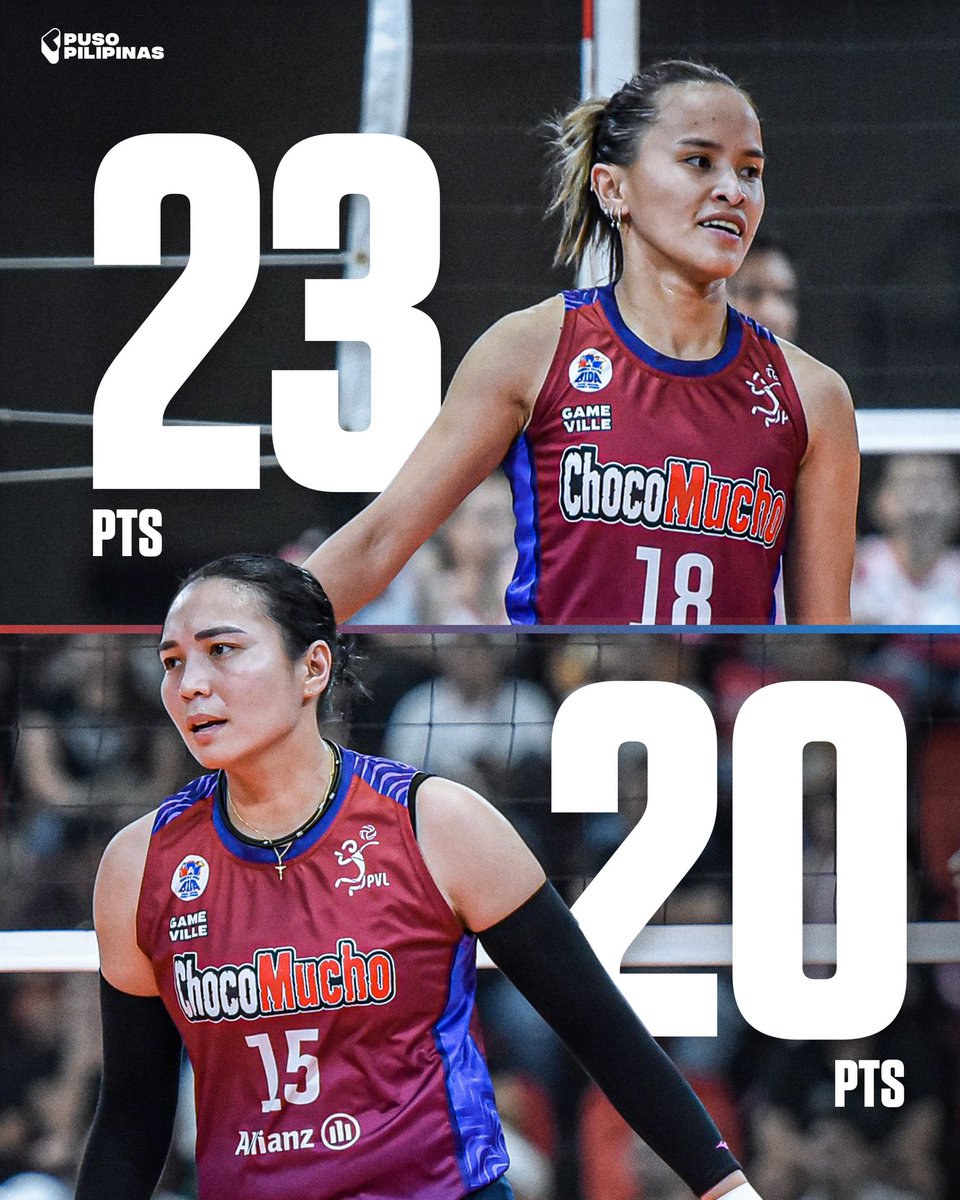 The embodiment of never give up 😤

Sisi & Royse are the stars of the night! ⭐️

#PVL2024 #TheHeartofVolleyball 

📸: PVL Media