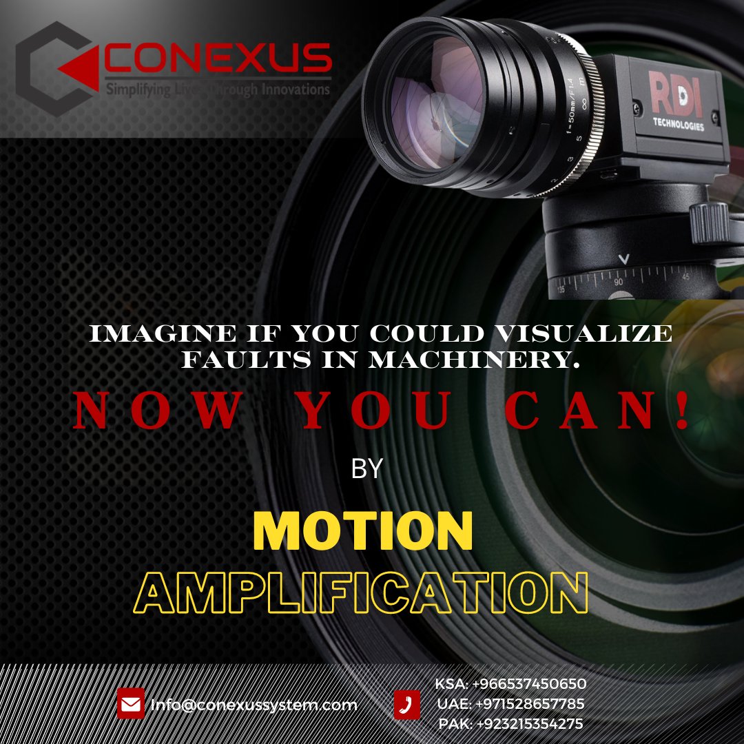 #VibrationAnalysis #ConditionMonitoring #Inspection #CBM #Conexus #TestandMeasurement #APM #Technologies #RDI #RDITechnologies #MOTIONAMPLIFICATION #Safety #MotionAmplification #Technology #MA #IrisM #IrisMX #IrisCM #IrisExplorer #Reliabiltey #PredctiveMaintenance