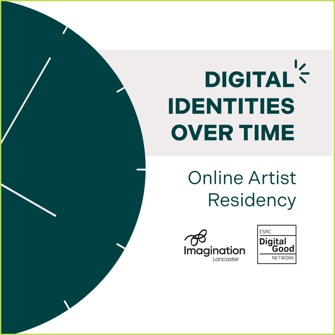 4 x artists 2 x online platforms 1 x theme Whether you’re interested in art, research or digital identities, come along to the launch of this online residency to find out more about this unique project. digitalgood.net/digital-identi… #digitalgood #digitalidentities #digitalidentity