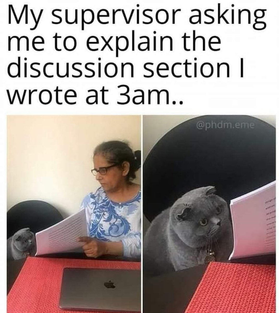 'some things should be without explanation' 😎 📄 #meme #supervisor #phdlife #phd #student #university #tuesday #paper #Discussion #communication #studentlife #postdoc @PhDVoice, @PostdocVoice