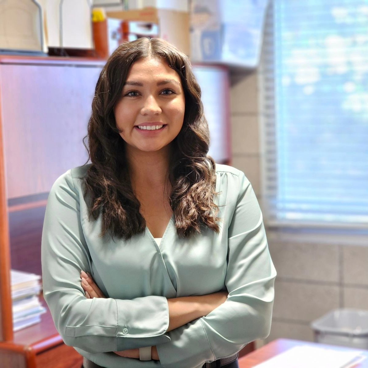 CSUSB_PD's tweet photo. #FromThisToThis: It gives us great pleasure to congratulate Vanessa Gonzales as she has transitioned to a more professional role within the Dept.
A #CSUSB alumnus, she earned 2 associate degrees, a bachelor's degree, & earning her master's. https://t.co/XoEOPNaINd